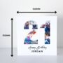 Personalised 21st Birthday Photo Collage Card, thumbnail 3 of 8