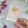 Heart Pocket Hug – Sustainable Bamboo Token For Mum, Daughter, Grandma, Sister, Auntie Or Granddaughter, thumbnail 2 of 11