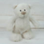 Soft Toy Teddy Bear With Personalised Keepsake Keyring, thumbnail 6 of 7