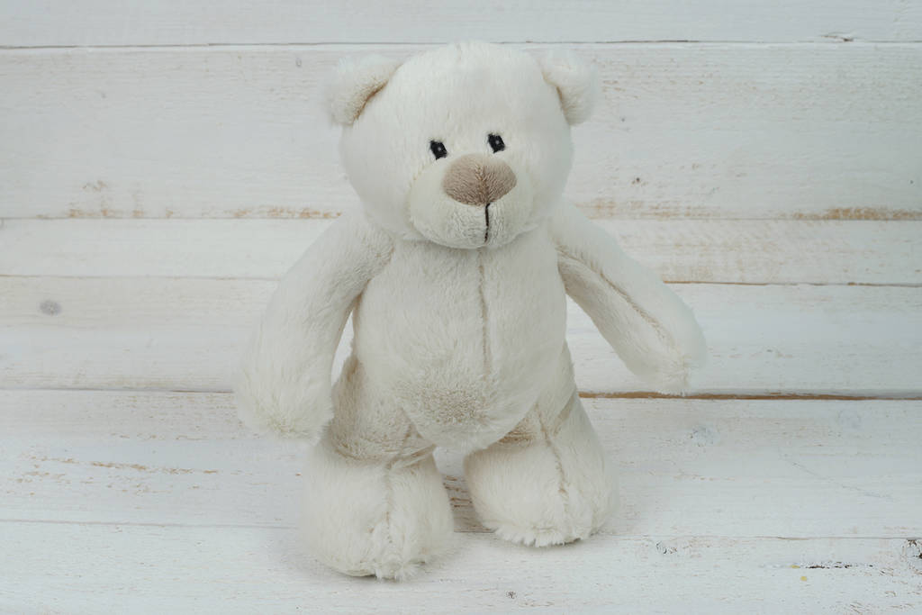 Soft Toy Teddy Bear With Personalised Keepsake Keyring By Jomanda Soft ...