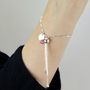 Birthstone Adjustable Sliding Bracelet, thumbnail 3 of 8