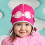 Girls Aviator Hat With Googles, thumbnail 2 of 4