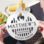 Personalised Stainless Steel BBQ Trivet, thumbnail 1 of 3