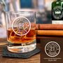 Personalised Monogram Birthday Scotch Whisky Glass, thumbnail 11 of 12
