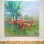 Poppies In A Meadow Painting, thumbnail 1 of 10