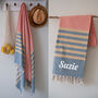 Personalised Sustainable Gift Set, Towel And Carrier, thumbnail 2 of 11