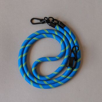 Blue Yellow Phone Strap Universal Crossbody Rope Lanyard, 2 of 4