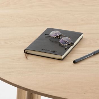 Personalised Leather A5 Notebook, 6 of 10