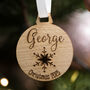 Personalised Christmas Name Bauble Decoration, thumbnail 3 of 7