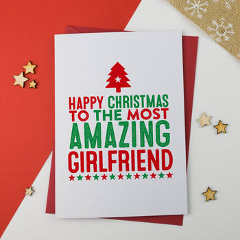 Amazing Boyfriend Or Girlfriend Christmas Card, 2 of 2