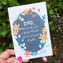 Heart Of Gold Wildflower Seed Father's Day Card, thumbnail 5 of 5