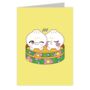Cute Dumplings Love Greeting Card, thumbnail 1 of 2