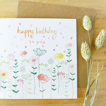 'Happy Birthday To You' Card, 4 of 4