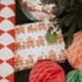 Personalised Christmas Gingerbread Train Wrapping Paper, thumbnail 1 of 7