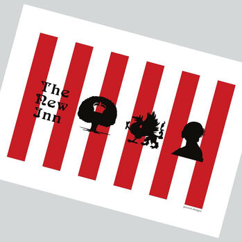 Brentford Fc Gift 'Four Pubs' Griffin Park Print, 3 of 4