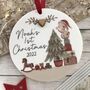 Personalised Baby's First Christmas Dec, thumbnail 1 of 3