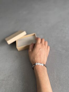 Thank You Mum Gemstone Bracelet, 10 of 12