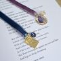 My Moon And Stars Charm Bookmark With Customised Ribbon Colour, thumbnail 5 of 8