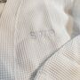 Personalised Unisex Waffle Cotton Bath Robe, thumbnail 5 of 10