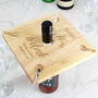 Personalised Wine O'clock Glasses And Bottle Butler, thumbnail 5 of 6