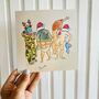 Letterbox Wild Swimming Christmas Card And Gift, thumbnail 1 of 3