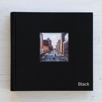 Linen Slip In Photo Album With Cover Aperture, 5 of 11