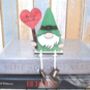 Valentine Gnome People Wooden Card, thumbnail 3 of 6