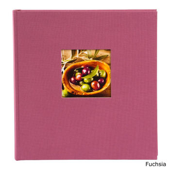 Large Traditional Style Linen Photograph Album With Opaque Glassine Interleaves, 8 of 12