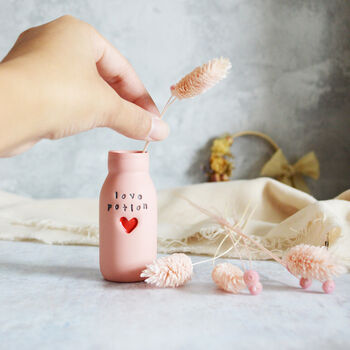 Small Love Potion Bottle With Red Heart, 5 of 8