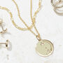 Aries Star Sign Necklace In Silver Or Gold Vermeil, thumbnail 1 of 8