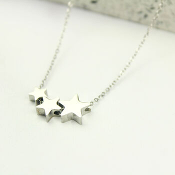 30th Birthday Stars Necklace, A Star For Every Decade, 5 of 7