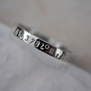 Personalised Hand Stamped Message Ring, 3 of 12