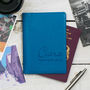 Personalised Passport Cover Holder With Script Name, thumbnail 10 of 12