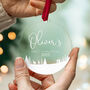 Baby's First Christmas Ornament Clear Acrylic 2025, thumbnail 1 of 7