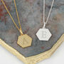 Personalised Gold Plated Or Silver Initial Necklace, thumbnail 2 of 6
