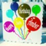 Personalised Birthday Balloons Card, thumbnail 2 of 2