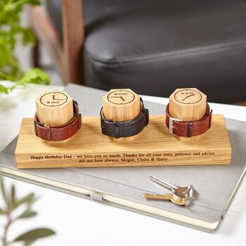 Range Of Personalised Time And Date Watch Stands, 10 of 12