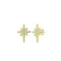 Northern Star Polaris Stud Earring In Sterling Silver, thumbnail 10 of 11