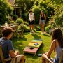 Family Games Cornhole Outdoor Game Of Skill, thumbnail 1 of 4
