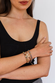 Bohemian Stone Wrap Bracelet, 4 of 8