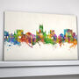 Bury St Edmunds Skyline Cityscape Art Print, thumbnail 2 of 7