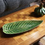 Ceramic Leaf Platter, thumbnail 1 of 3