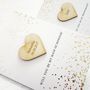 Gold Foil Be My Bridesmaid Personalised Card, thumbnail 2 of 5