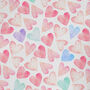 Valentine Wrapping Paper Roll Or Folded, Love Heart, thumbnail 3 of 3