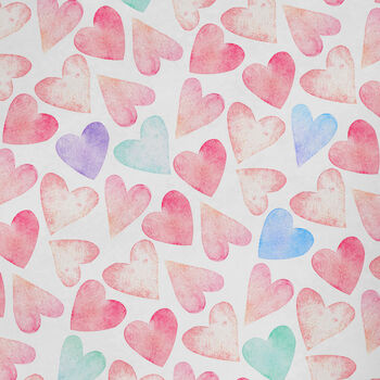Valentine Wrapping Paper Roll Or Folded, Love Heart, 3 of 3