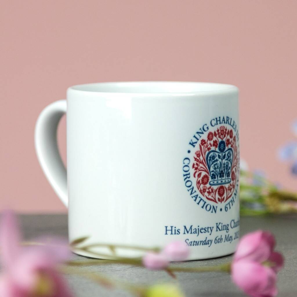 Coronation Official Double Espresso Mugs By Able Labels