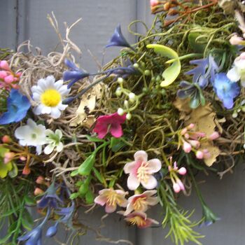 Spring Summer Wildflower Meadow Wreath, 3 of 6