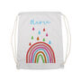 Personalised Children's Rainbow Pe Kit Bag, thumbnail 8 of 12