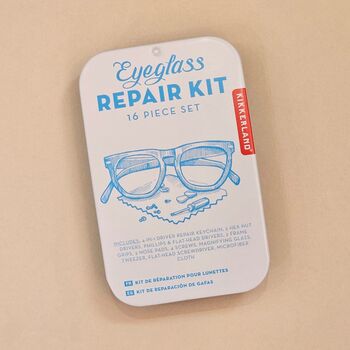 Glasses 16 Piece Repair Kit Tin, 3 of 4