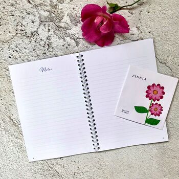 Gardening Journal, A5 Monthly, Seeds, Personalised, 5 of 9